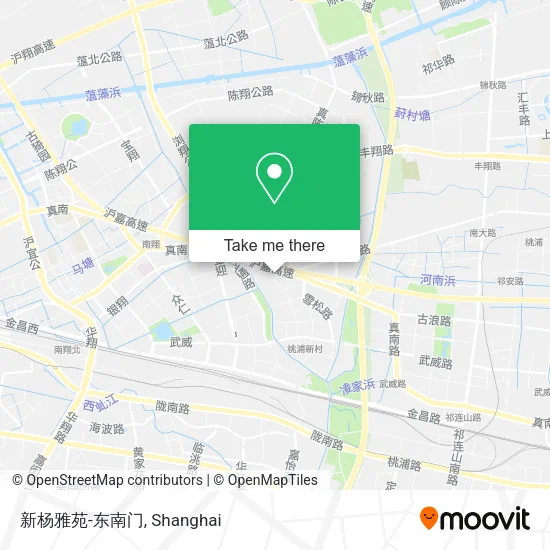 新杨雅苑-东南门 map