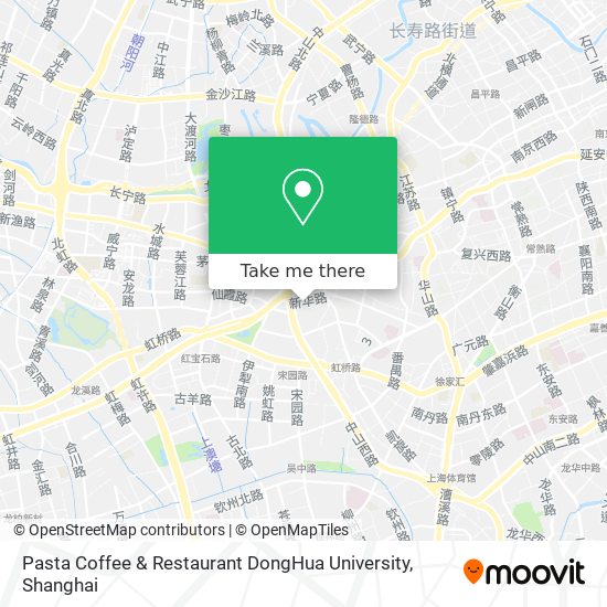 Pasta Coffee & Restaurant DongHua University map