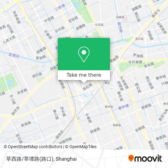莘西路/莘谭路(路口) map