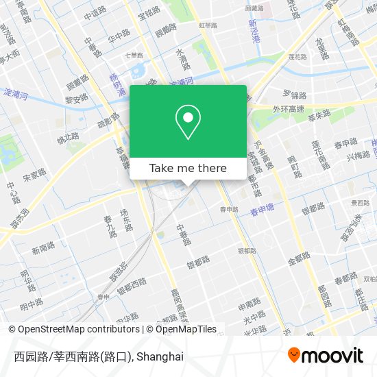 西园路/莘西南路(路口) map