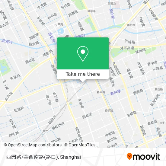 西园路/莘西南路(路口) map
