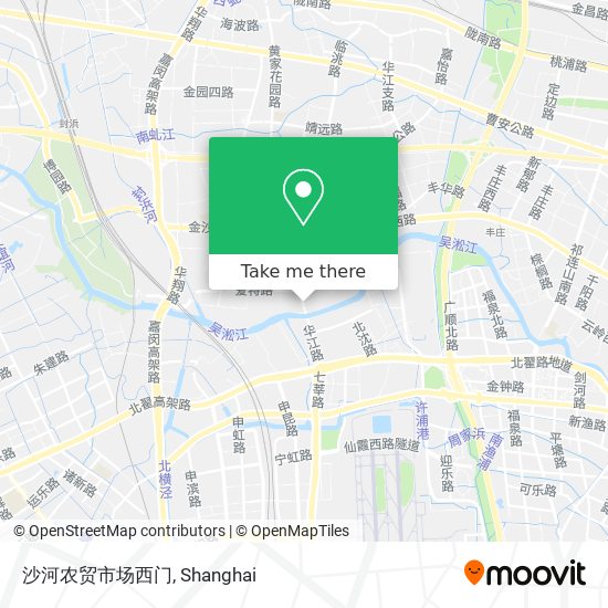 沙河农贸市场西门 map