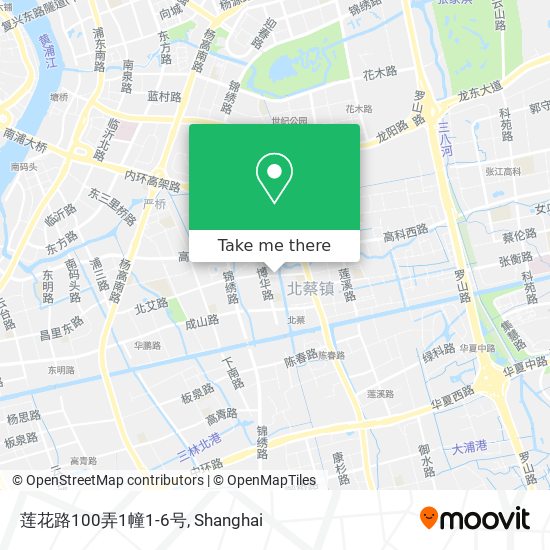 莲花路100弄1幢1-6号 map
