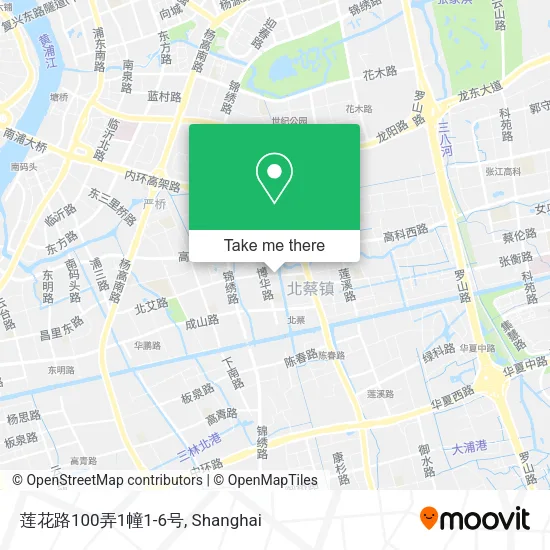 莲花路100弄1幢1-6号 map