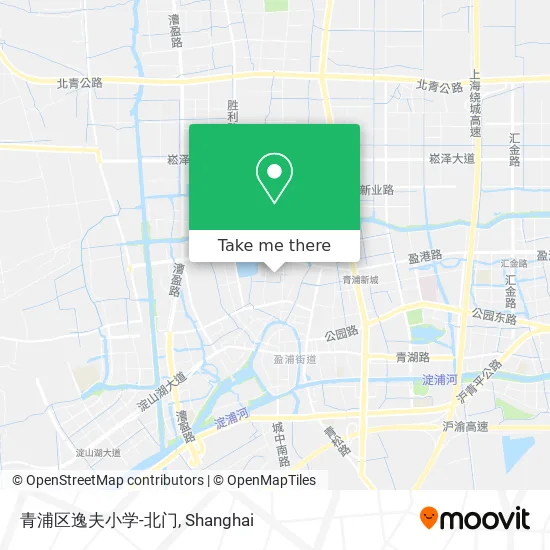 青浦区逸夫小学-北门 map