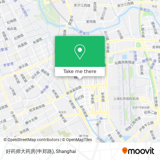 好药师大药房(申郑路) map