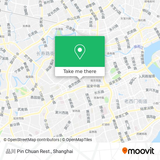品川 Pin Chuan Rest. map