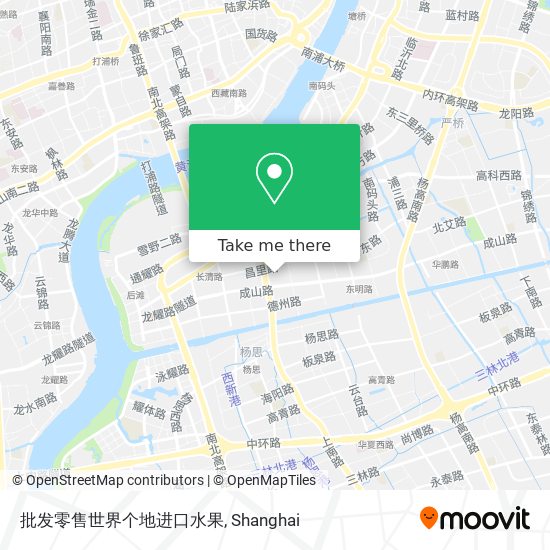 批发零售世界个地进口水果 map