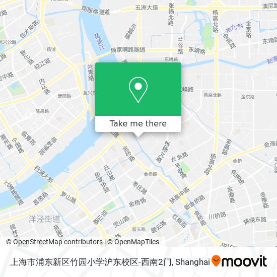 上海市浦东新区竹园小学沪东校区-西南2门 map