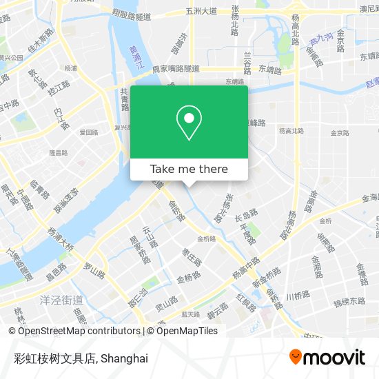 彩虹桉树文具店 map