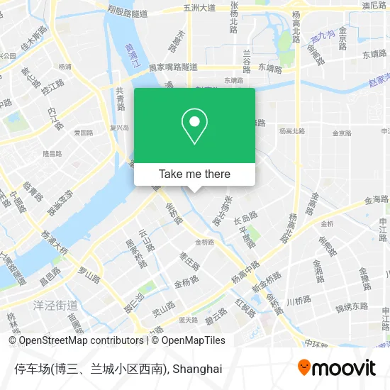 停车场(博三、兰城小区西南) map
