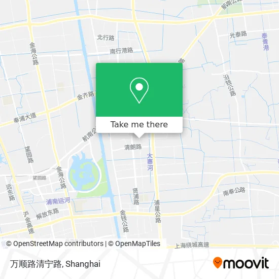 万顺路清宁路 map