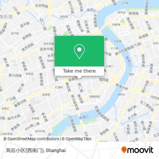 局后小区(西南门) map