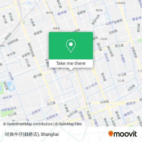 经典牛仔(颇桥店) map