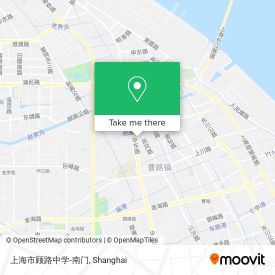 上海市顾路中学-南门 map