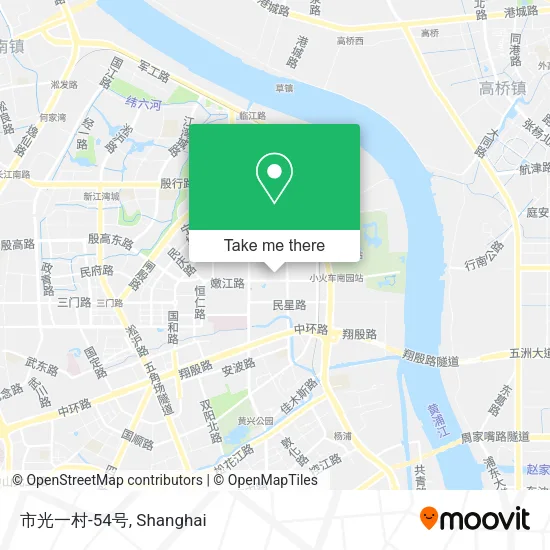 市光一村-54号 map