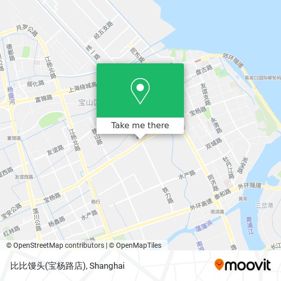 比比馒头(宝杨路店) map