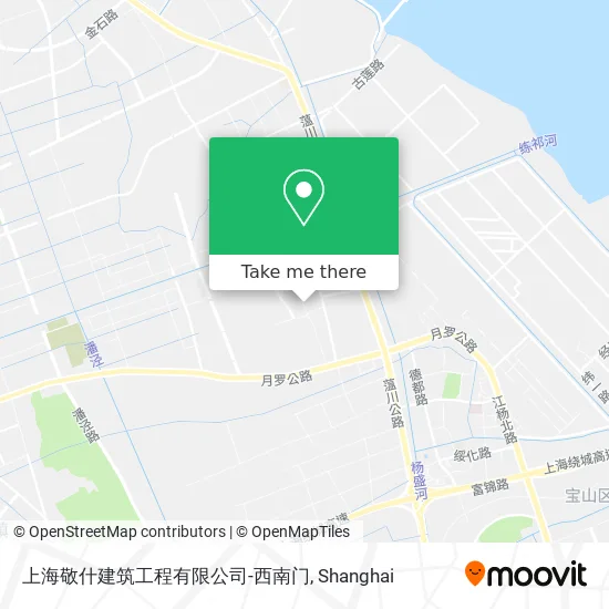 上海敬什建筑工程有限公司-西南门 map