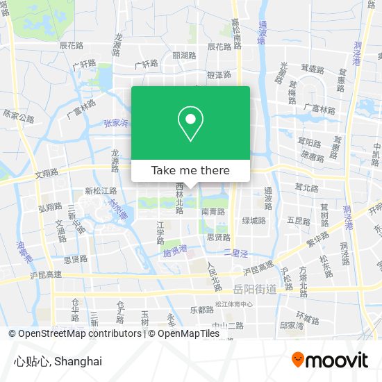心贴心 map