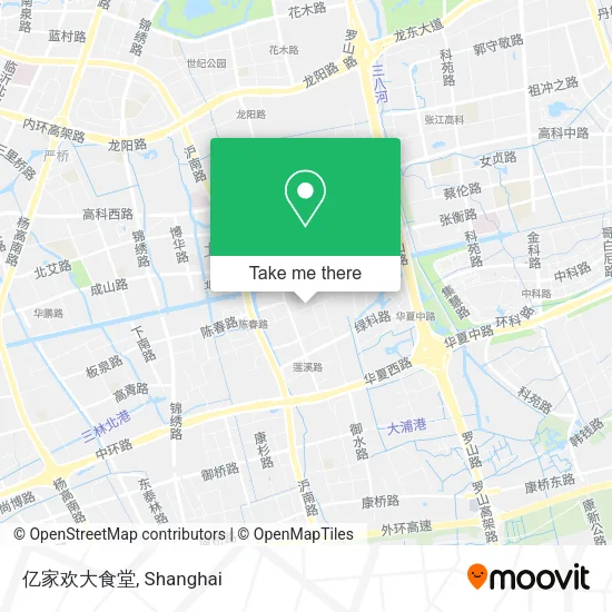 亿家欢大食堂 map