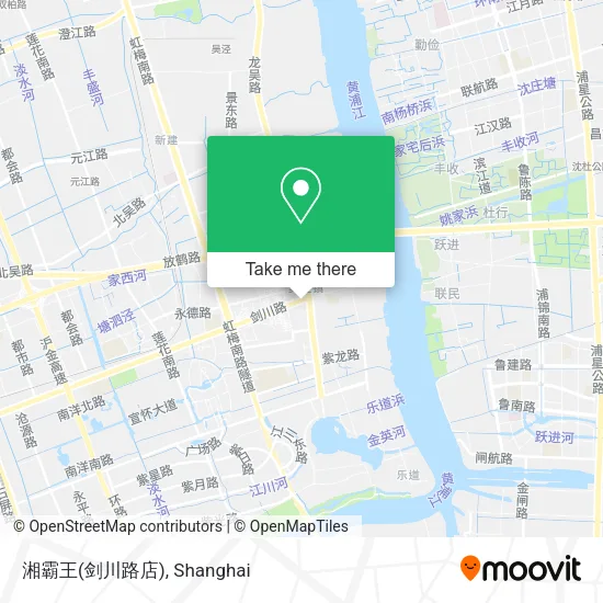 湘霸王(剑川路店) map