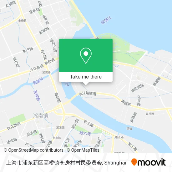 上海市浦东新区高桥镇仓房村村民委员会 map