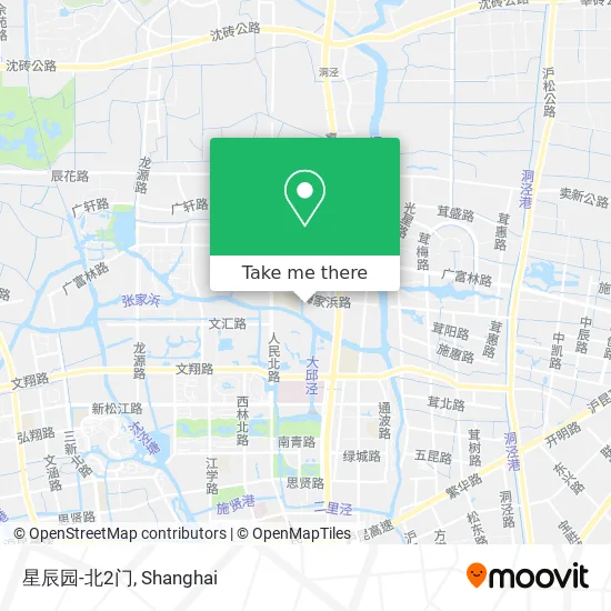 星辰园-北2门 map
