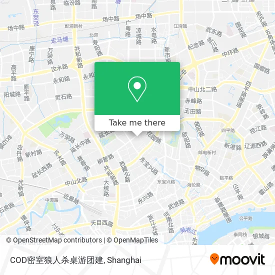 COD密室狼人杀桌游团建 map