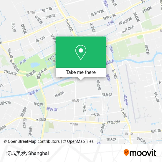 博成美发 map