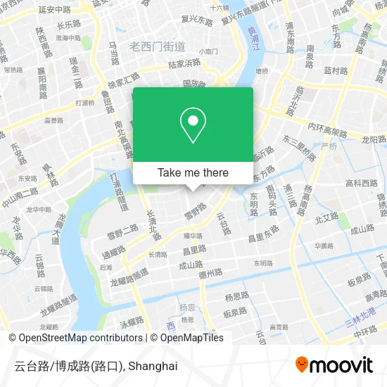云台路/博成路(路口) map