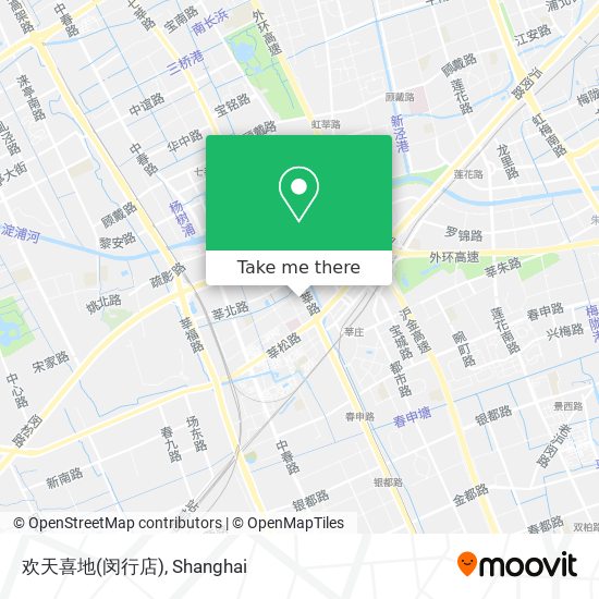 欢天喜地(闵行店) map