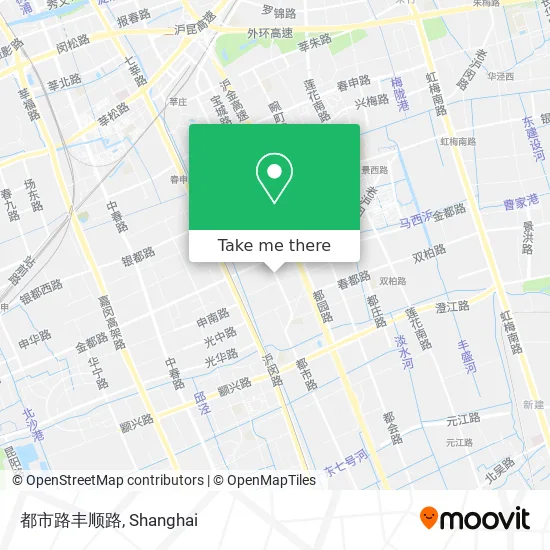 都市路丰顺路 map