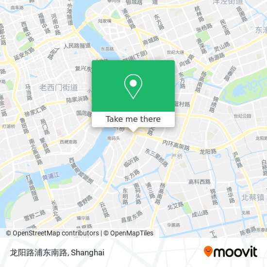 龙阳路浦东南路 map