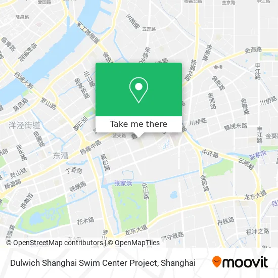 Dulwich Shanghai Swim Center Project map