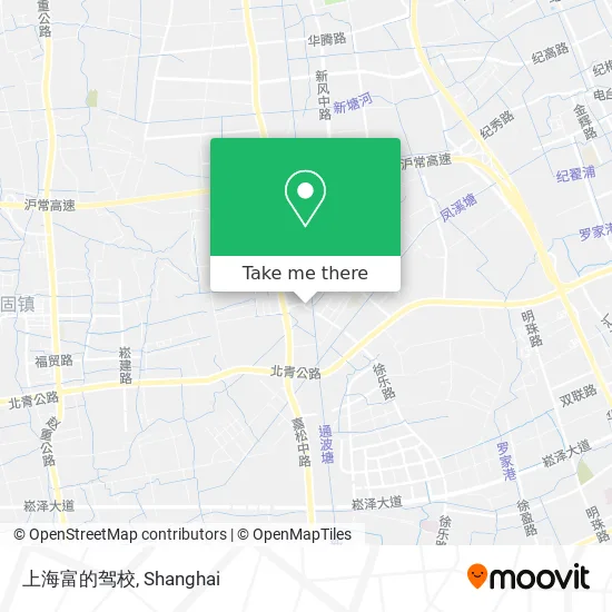 上海富的驾校 map