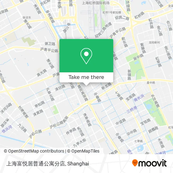 上海富悦居普通公寓分店 map