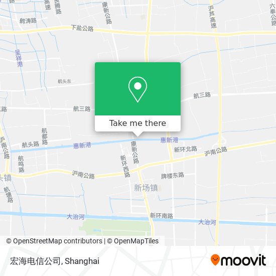 宏海电信公司 map