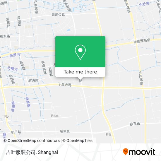 吉叶服装公司 map