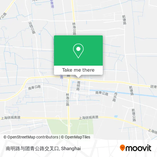 南明路与团青公路交叉口 map