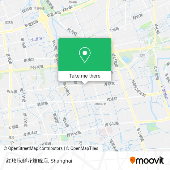 红玫瑰鲜花旗舰店 map