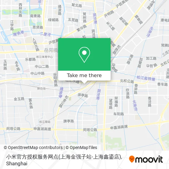 小米官方授权服务网点(上海金强子站-上海鑫鎏店) map