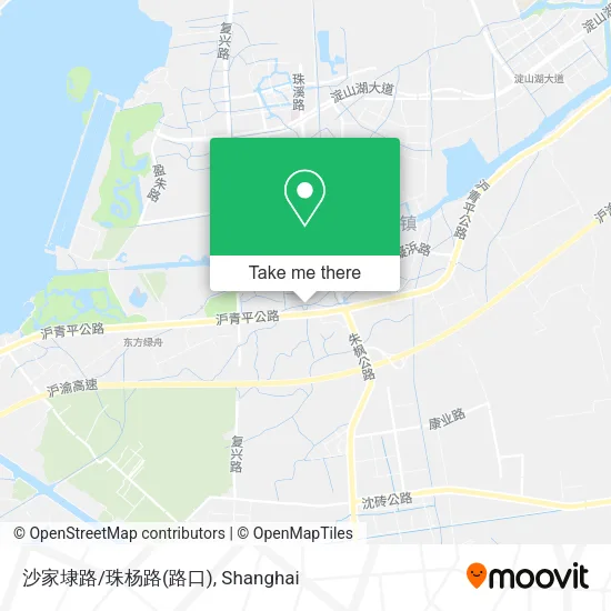 沙家埭路/珠杨路(路口) map