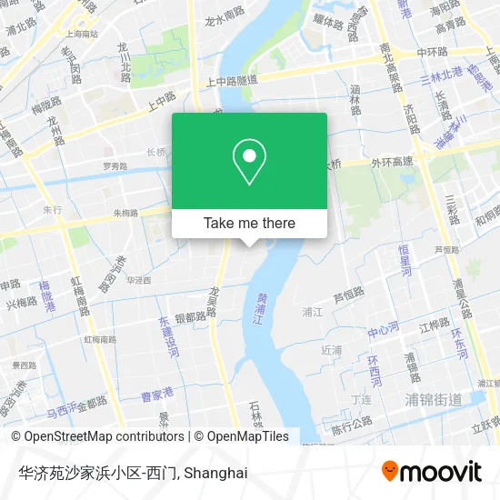 华济苑沙家浜小区-西门 map