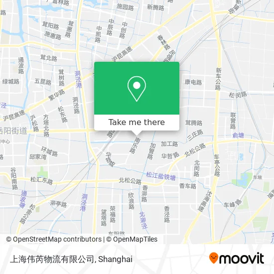 上海伟芮物流有限公司 map
