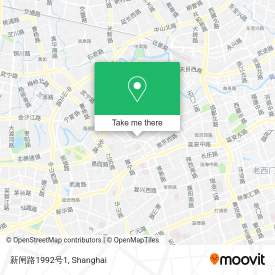 新闸路1992号1 map