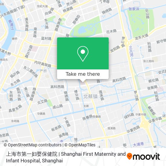 上海市第一妇婴保健院 | Shanghai First Maternity and Infant Hospital map