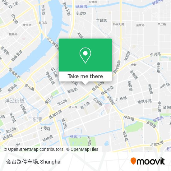 金台路停车场 map