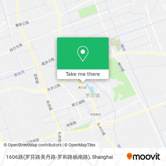 1606路(罗芬路美丹路-罗和路杨南路) map