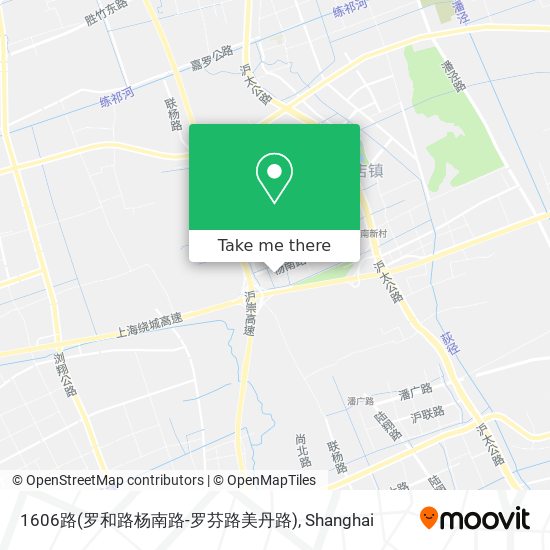 1606路(罗和路杨南路-罗芬路美丹路) map