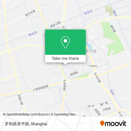 罗和路美平路 map